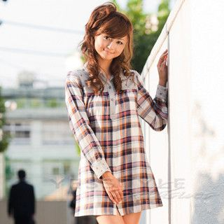 Studded Plaid Shirt