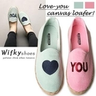 Wifky - Embroidered Slip-Ons