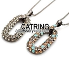 CatRing - Rhinestone Necklace