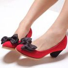 Lane172 - Bow-Accent Pumps