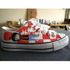 HVBAO - Boy-and-Checkboard Pattern Sneakers