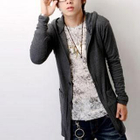 SeventyAge - Long Hooded Cardigan