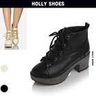 Holly Shoes - Lace-Up Platform Boots