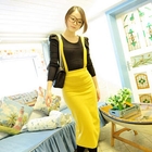 Jack Grace - Suspender Midi Skirt