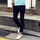 MITOSHOP - Stitched Slim-Fit Jeans