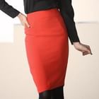 ode' - Zip-Back Pencil Skirt