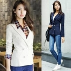 ROBEIN - Peaked Lapel Double-Breasted Blazer