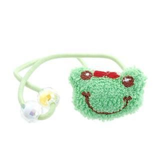 Pretty frog with red ribbon hair band Pretty frog with red ribbon hair band