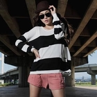 PUFFY - Striped Long Sleeve Knit Top