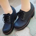 HARU - Chunky Heel Oxford Pumps