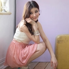 Tokyo Fashion - Lace-Bodice Dotted Chiffon Dress