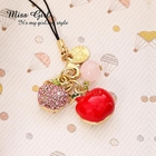 Miss Girl - Rhinestone Apple Mobile Strap