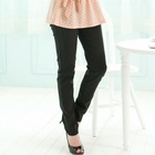 Tokyo Fashion - Elastic-Waist Slim-Fit Pants