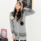 59 Seconds - Heart & Deer Print Cardigan