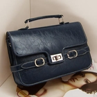 19th Street - Belted Twist-Lock Satchel