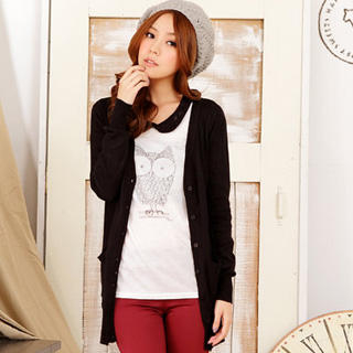 Long Knit Cardigan