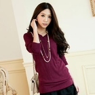 Tokyo Fashion - V-Neck Long Knit Top