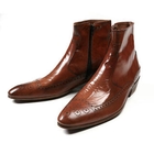 Purplow - Handmade Plaincap Toe Boots