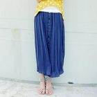 CatWorld - Buttoned Pleated Midi Skirt