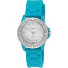 Collezio - Rhinestone-Detail Jelly Strap Watch