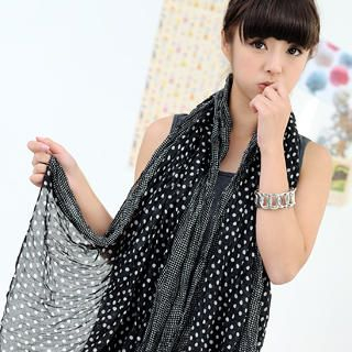 Polka Dot Scarf