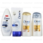 Dove - Travel Set (5 items): Body Wash 55ml + Face Cleanser 15g + Shampoo 50ml + Conditioner 50ml + Bag x 1