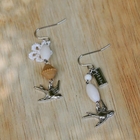 MyLittleThing - Flying Pigeon Couple Earrings