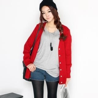 Cable-Knit Cardigan Cable-Knit Cardigan