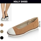 Holly Shoes - Color-Blocked Flats