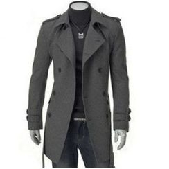 Aozora - Double-Breasted Trench Coat Aozora - Double-Breasted Trench Coat