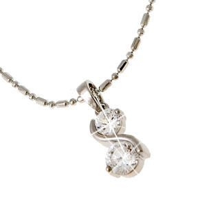 'S' Silver Crystal Pendant 'S' Silver Crystal Pendant