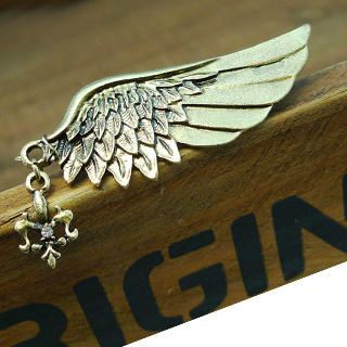 Angel Wing Brooch -Copper Angel Wing Brooch -Copper