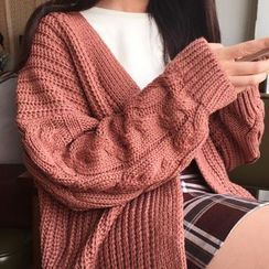 Little Cuke - Knit Cardigan Little Cuke - Knit Cardigan
