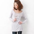 ageha@shibuya - 'Don't Forget To Be Awesome Everyday' Long-Sleeve Top