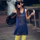 PUFFY - Inset Double Chiffon Tank Top