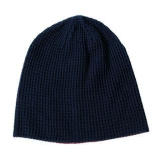Waffle Knit Reversible Beanie