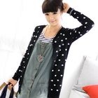 59 Seconds - Polka-Dot Knit Cardigan