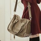 PG Beauty - Woven-Accent Satchel