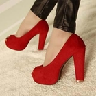 Mancienne - Open-Toe Platform Pumps