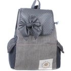 Smoothie - Bow-Accent Dot & Striped Backpack