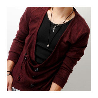 Buttoned Cardigan