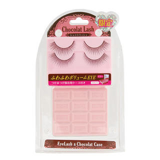 Chocolate Lash (Eyelash and Chocolate case) (Pink)
