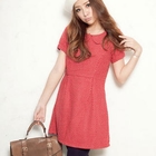ZOO - Peter Pan-Collar Dotted Dress