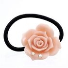 Fit-to-Kill - Dazzling light pink rose with Swarovski crystals hair band