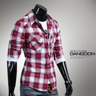 DANGOON - Long Sleeve Plaid Shirt