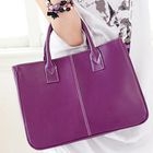 E.F.Shop - Faux-Leather Satchel