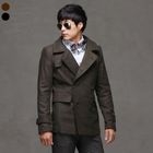 evanissue - Double-Breasted Wool Blend Jacket