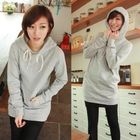 ANNINA - Drawstring Hooded Pullover
