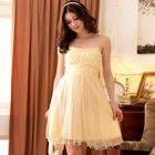 JK2 - Beaded Tulle Cocktail Dress
