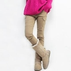 Beccgirl - Cargo-Pocket Skinny Pants